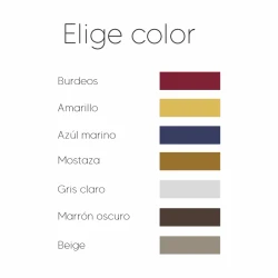 Colgador de madera grabado inicial